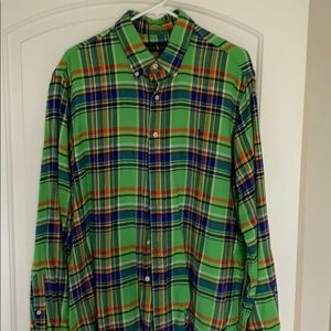 Men’s RALPH LAUREN polo flannel size XL